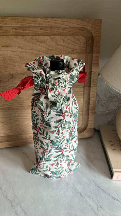 Holiday Wine Bag