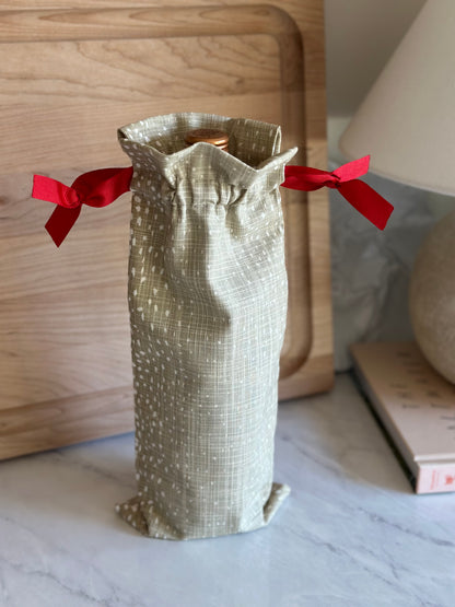 Holiday Wine Bag